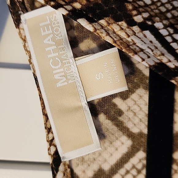 Michael Kors Chic Snake Print Jumpsuit - Picture 5 of 7